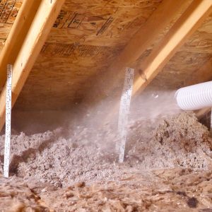 Cellulose Insulation Installation